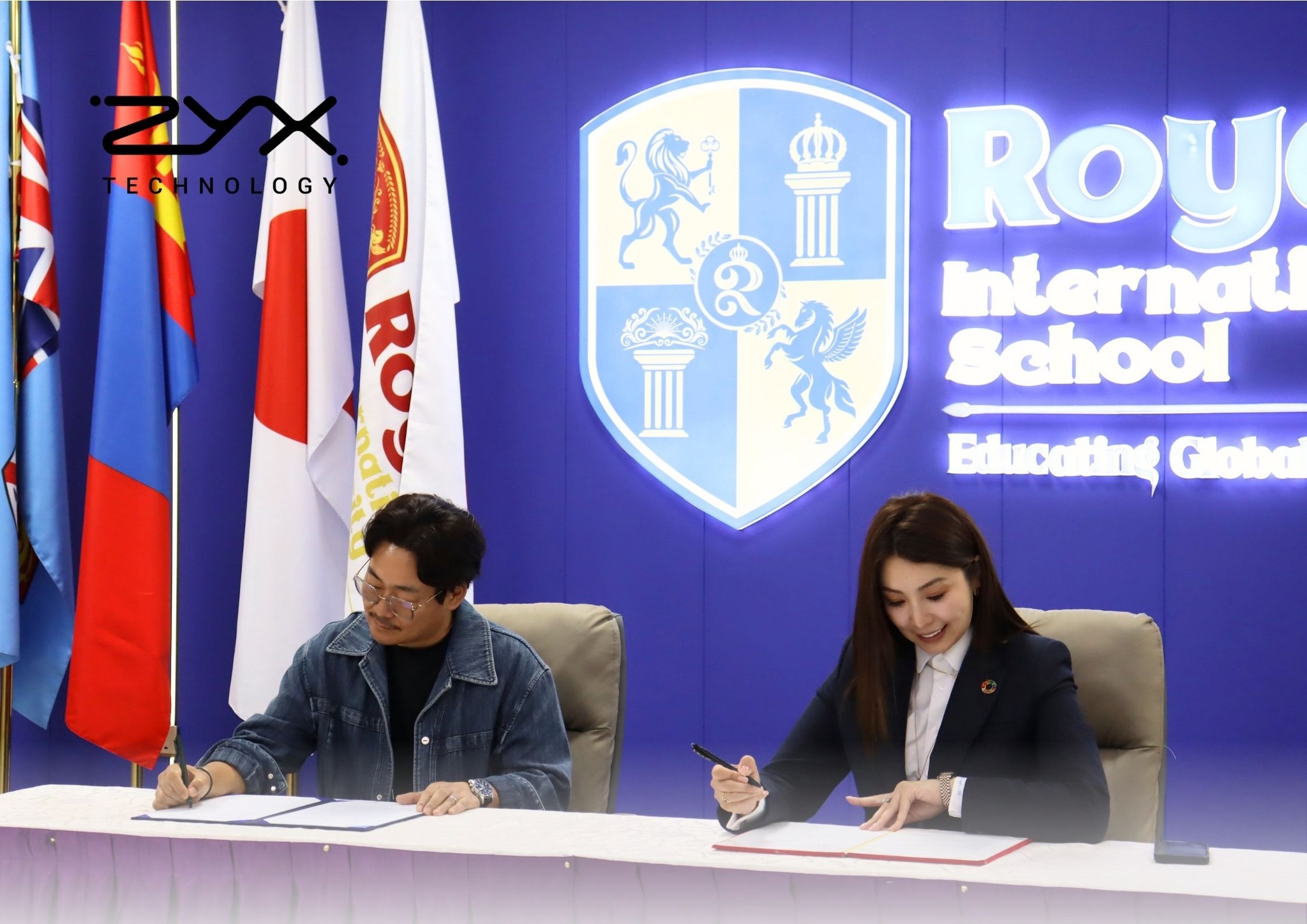 ZYX Technology, "Рояаль" олон улсын их сургуультай хамтын ажиллагааны санамж бичиг байгуулав