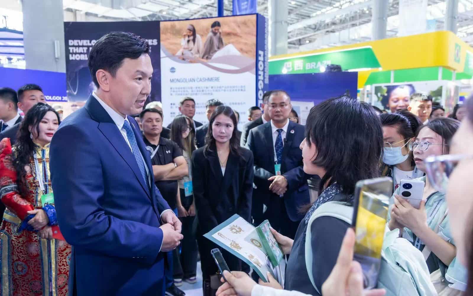 Монгол-Хятадын 5 дахь удаагийн экспод Монголын 350 гаруй аж ахуй нэгж оролцож байна