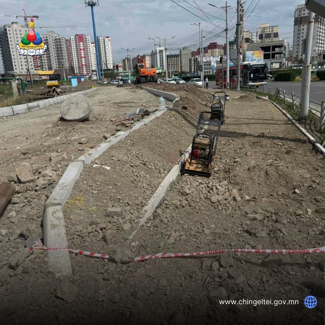 Баянбүрдийн тойргийн баруун талын шороон талбайг ногоон байгууламж болгоно