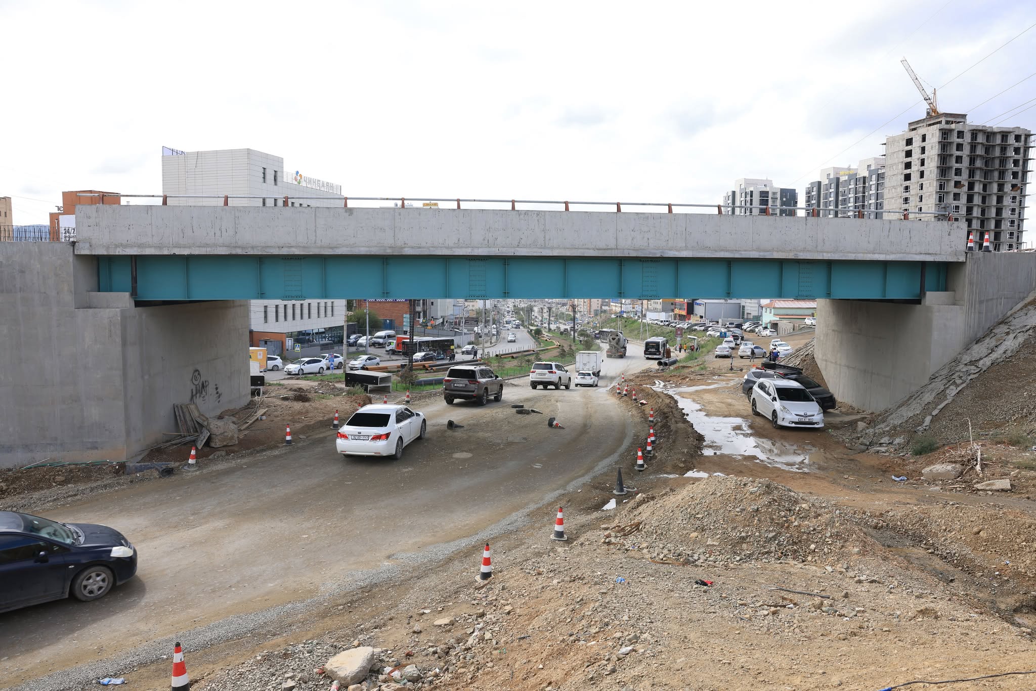 Толгойтын замыг Ард Аюушийн өргөн чөлөөтэй холбох авто замын хөдөлгөөнийг аравдугаар сарын 30-нд бүрэн нээнэ