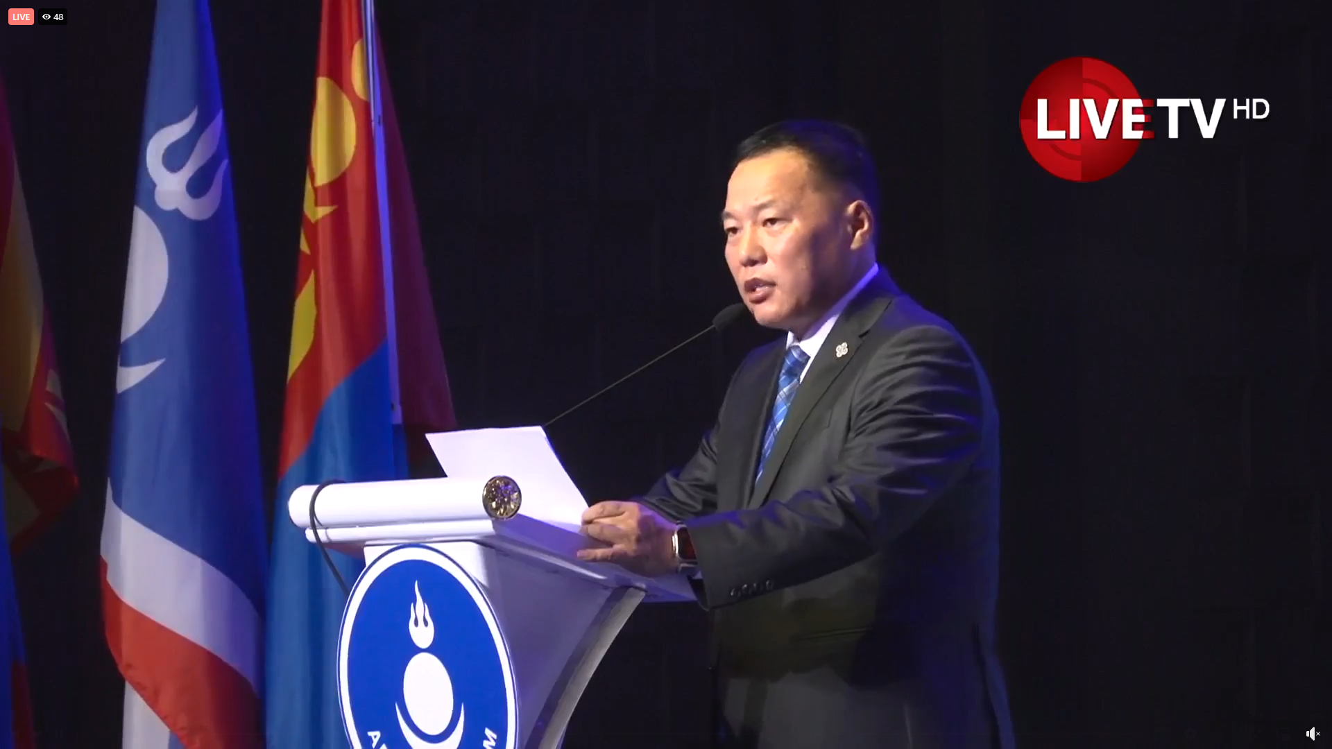 🔴LIVE: УИХ-ын гишүүн, АН-ын дарга О.Цогтгэрэл: Сонгуульд давхар, дахин ялдаг нам байх болно