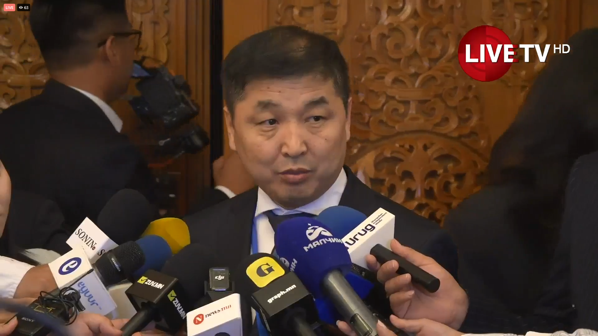 🔴LIVE: О.Баасанхүү: АН-ын даргад нэр дэвшигчид бүгд арван хувийн санал авбал хоёр дахь санал хураалт явуулна