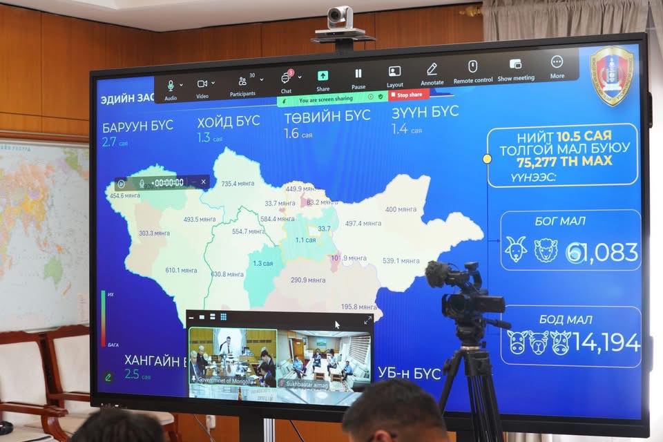 Энэ өвөл баруун таван аймаг, төвийн бүсийн зарим аймагт өвөлжилт хүндрэх магадлалтай байна