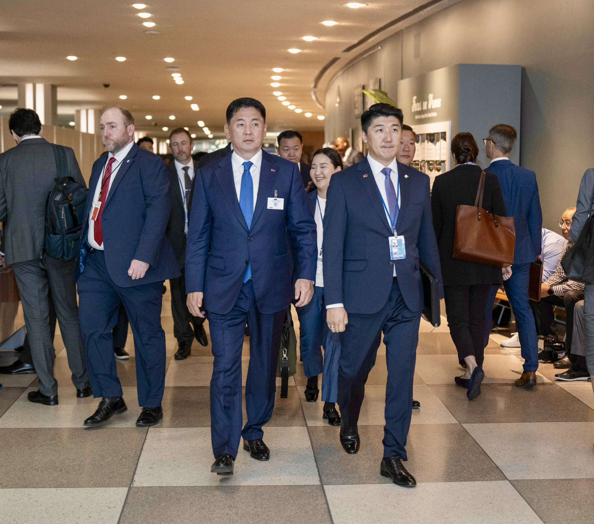 Монгол Улсын Ерөнхийлөгч У.Хүрэлсүх НҮБ-ын 80 жилийн ойд зориулсан хүндэтгэлийн өндөр түвшний хуралдаанд оролцов