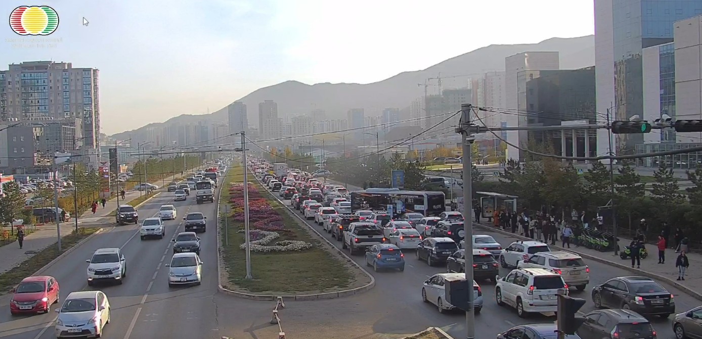 🔴Нийслэл хотын замын хөдөлгөөний нөхцөл байдлын мэдээ /08:30 цаг/