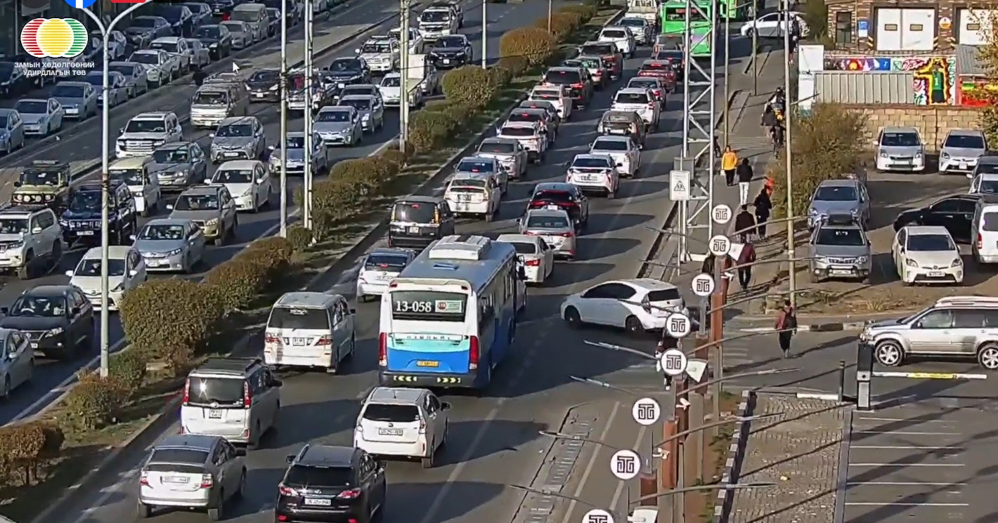 🔴Нийслэл хотын замын хөдөлгөөний нөхцөл байдлын мэдээ /08:30 цаг/