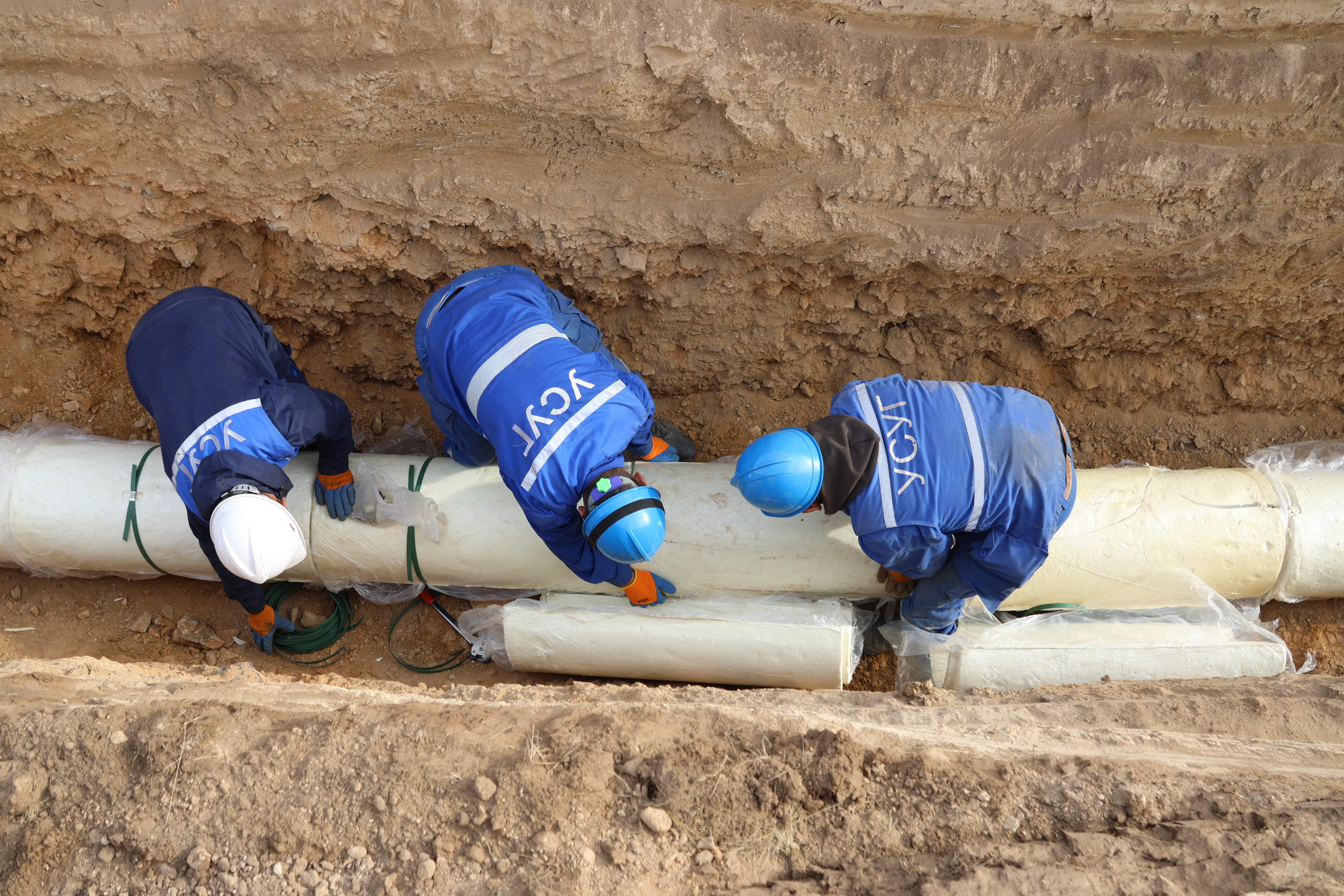 Яармагийн барилгын компаниуд зэвтэй усны асуудлаа шийдэж, шугам сүлжээгээ шинэчилж эхэлжээ