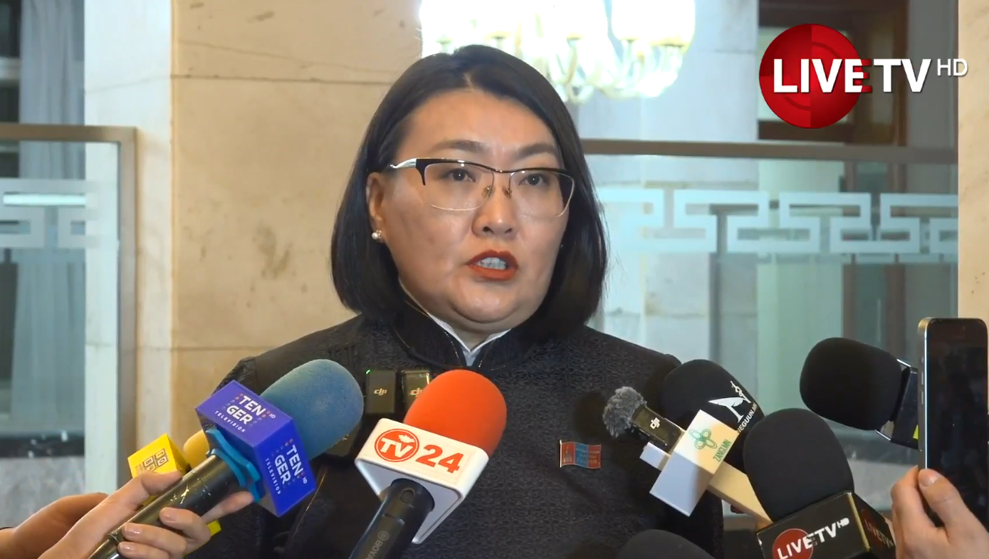 🔴А.Ариунзаяа: Яг одоогийн байдлаар 61 гишүүн ирцээ бүртгүүлээд байна