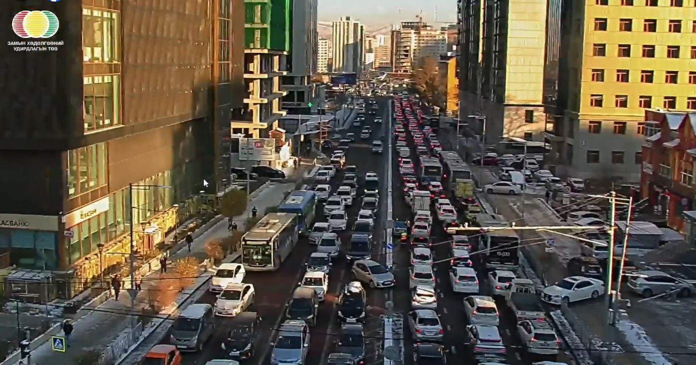 🔴Нийслэл хотын замын хөдөлгөөний нөхцөл байдлын мэдээ /08:30 цаг/