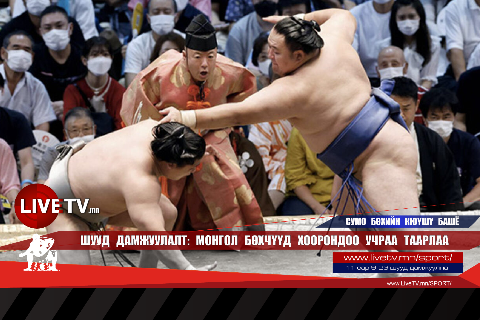 🔴 LIVE: Монгол бөхчүүд хоорондоо учраа таарлаа