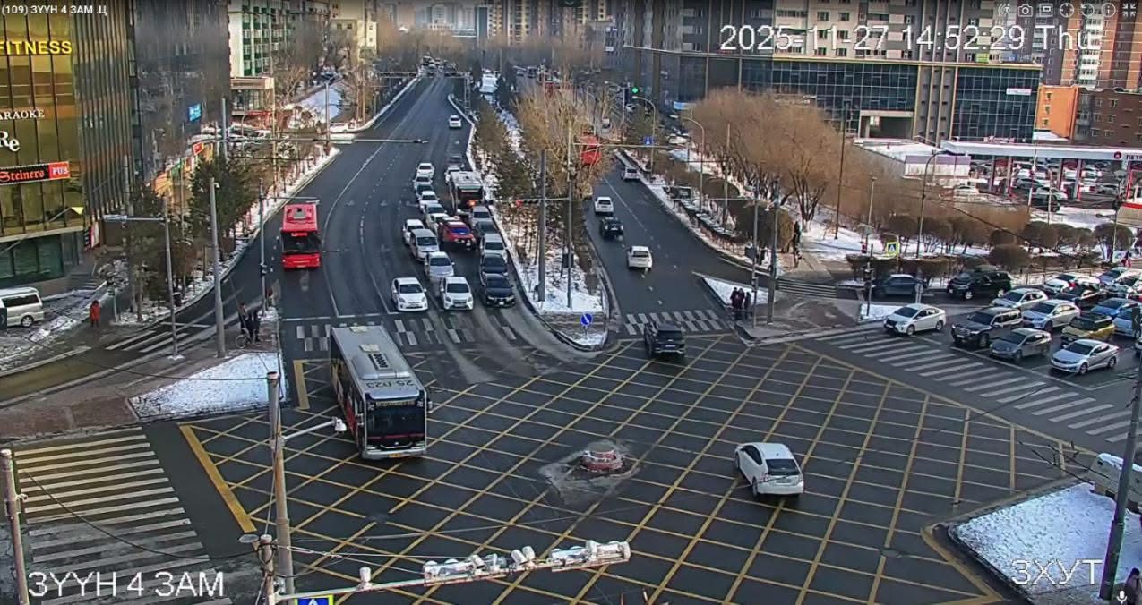 Өнөөдрөөс эхлэн Офицерүүдийн ордноос Ботаникийн автобусны авто замын 1-р эгнээг чөлөөлнө