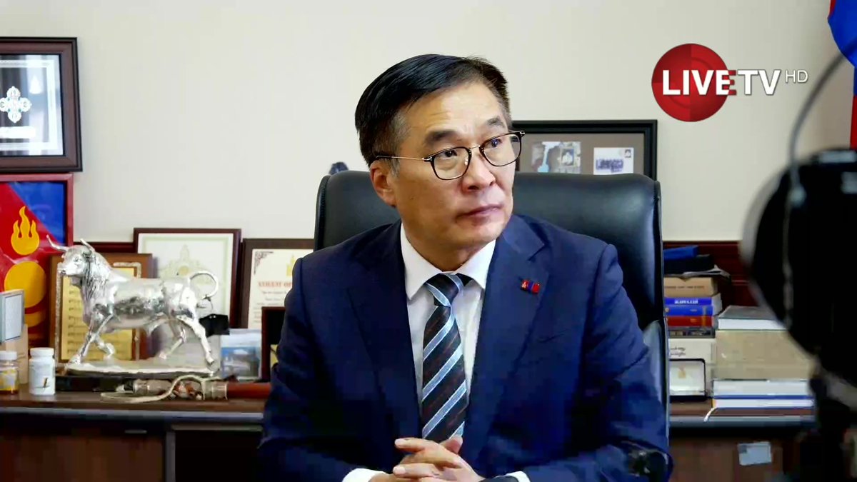 🔴Б.Батбаатар: Цөлжилттэй тэмцэх тухай НҮБ-ын конвенцын нарийн бичгийн дарга, хатагтай Ясмин Фуад Монгол Улсад айлчилж байна