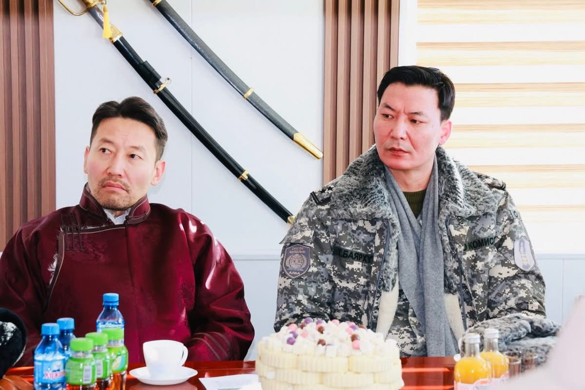 Монгол улсын шадар сайд, улсын онцгой комиссын дарга Х.Ганхуяг Архангай аймгийн онцгой байдлын газарт ажиллав