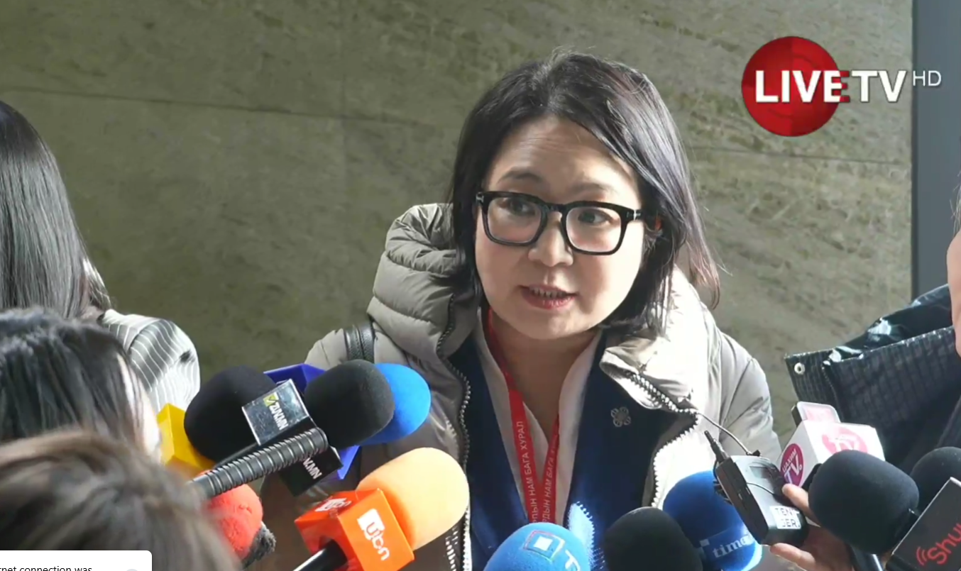 🔴О.Номинчимэг: УИХ-ын гишүүдийг эгүүлэн татах асуудлыг нэн яаралтайгаар хэлэлцэх шаардлагагүй