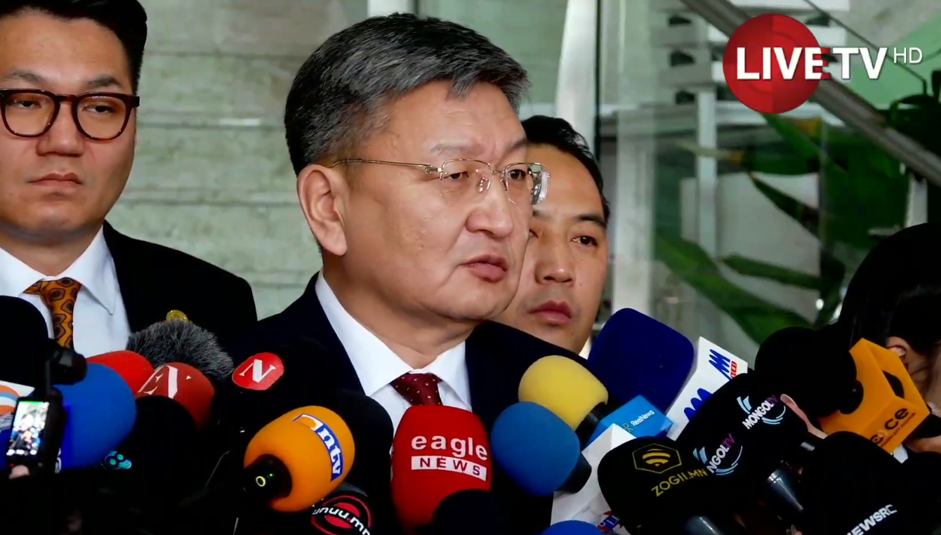 🔴Ерөнхий сайд Г.Занданшатарын үүрэгт ажлаасаа чөлөөлөгдөх хүсэлтийг УЗ хүлээн авлаа