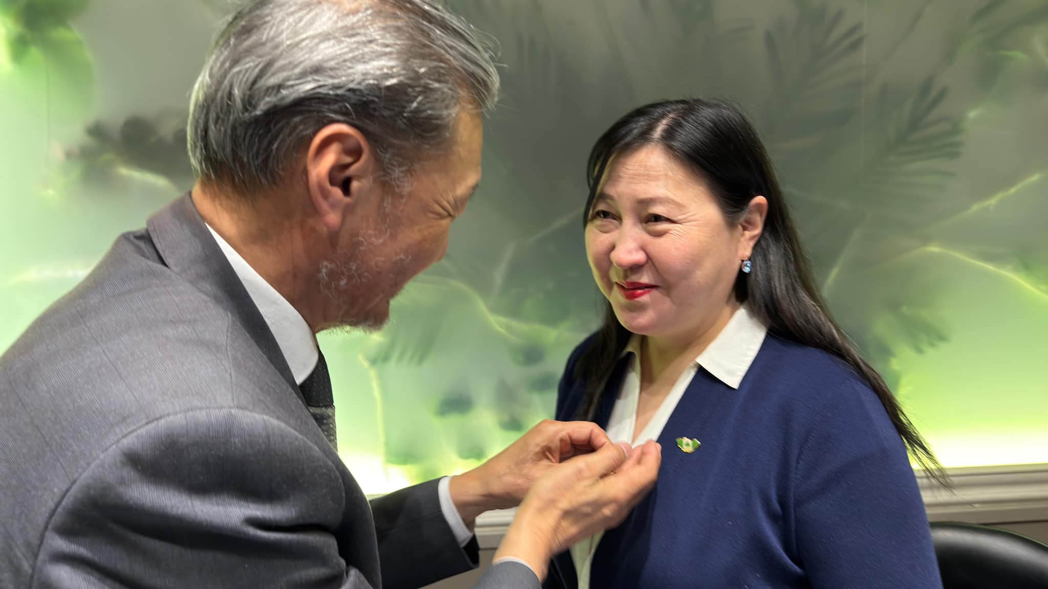 УИХ-ын гишүүн А.Ундраа Монголын Ногоон Намын даргаар сонгогдлоо