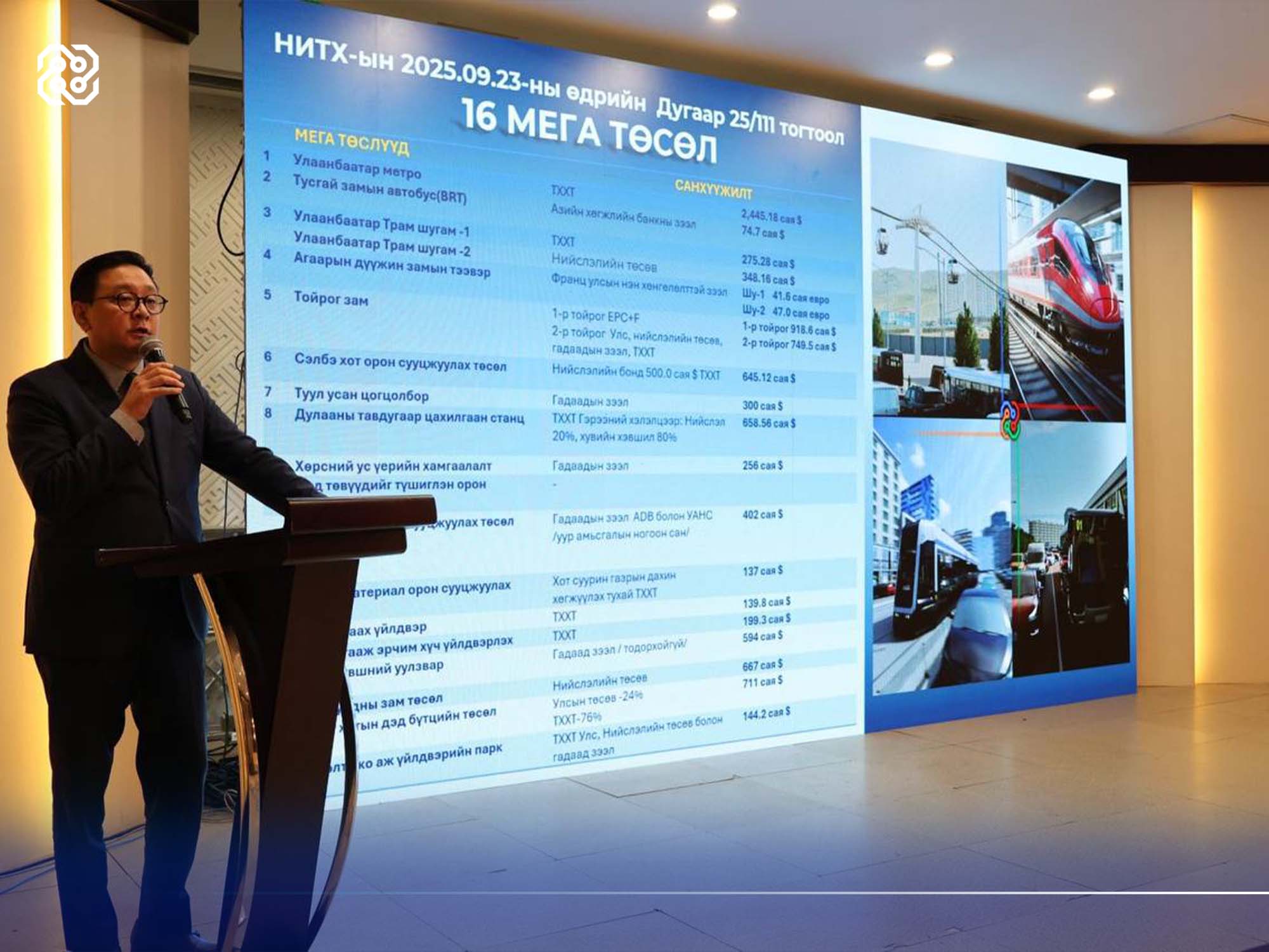 Төр, хувийн хэвшлийн түншлэлээр хэрэгжүүлэх боломжтой төслүүдийг танилцуулжээ