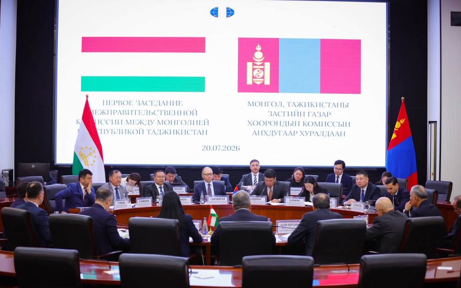Монгол, Тажикистаны Засгийн газар хоорондын комиссын анхдугаар хуралдаан боллоо
