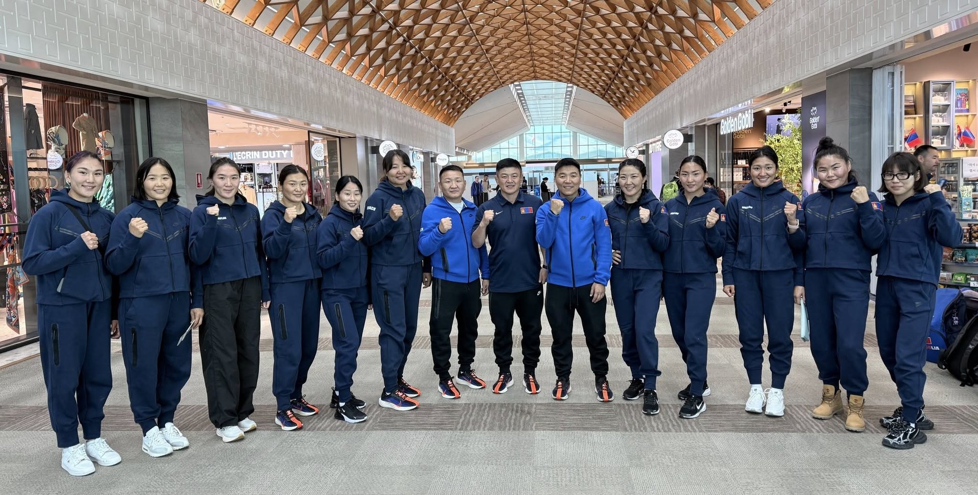 Монголын эмэгтэй баг, бүрэлдэхүүн