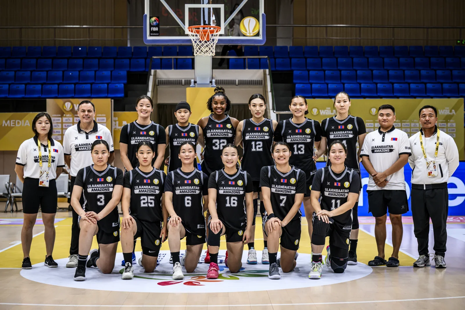 Улаанбаатар Амазонс багийн бүрэлдэхүүн